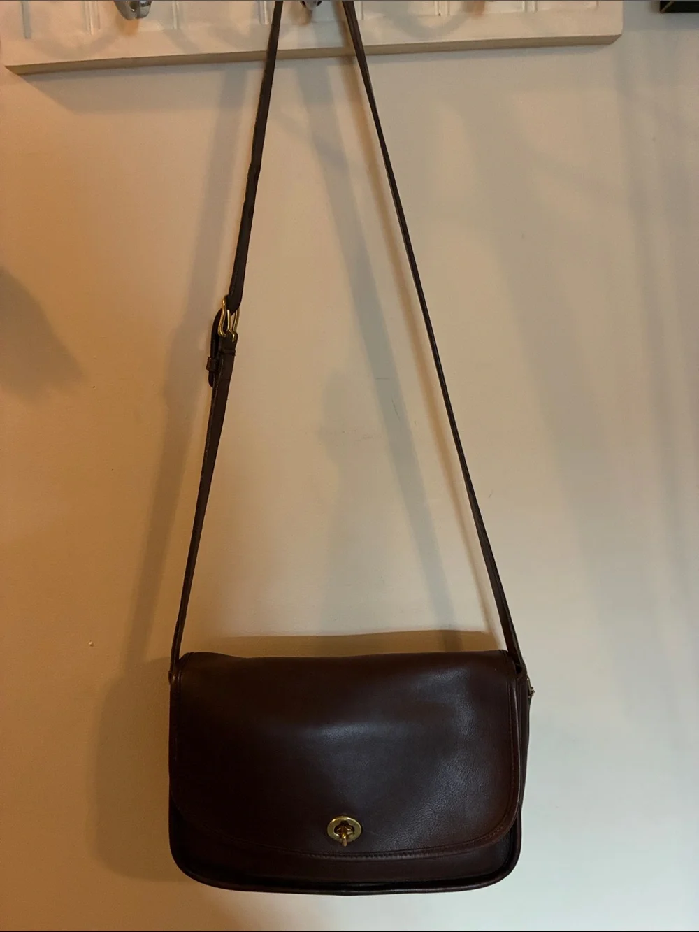 Coach Vintage Collegiate Shoulder /Crossbody Late 80’s, Early 90’s 0775-41